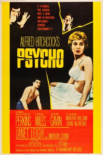 Plakat do filmu "Psychoza" #174044
