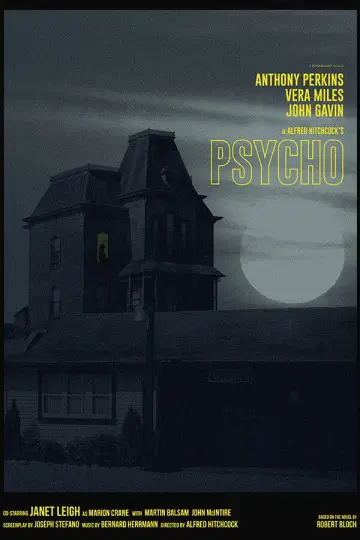 Plakat do filmu "Psychoza" #620195