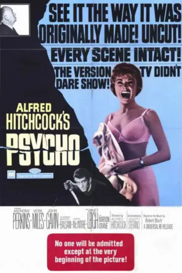 Plakat do filmu "Psychoza" #620196