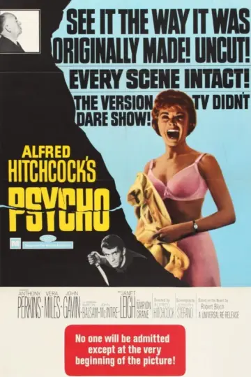 Plakat do filmu "Psychoza" #798835