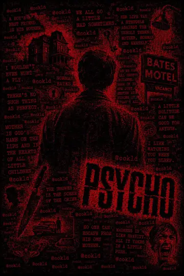 Plakat do filmu "Psychoza" #831713