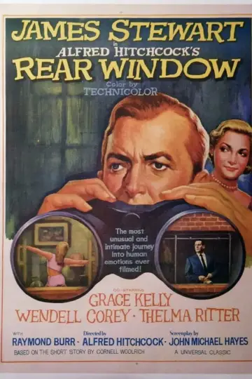 Plakat do filmu "Okno na podwórze" #174410
