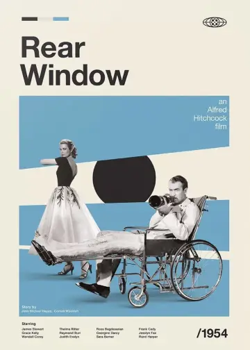 Plakat do filmu "Okno na podwórze" #413529