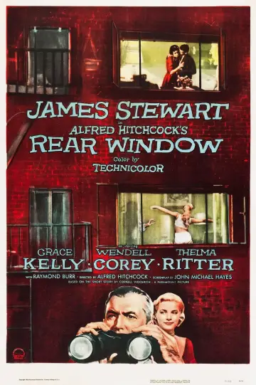 Plakat do filmu "Okno na podwórze" #633252