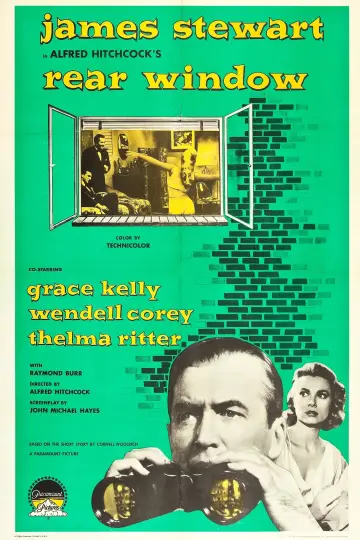 Plakat do filmu "Okno na podwórze" #96275