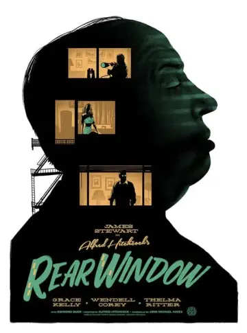 Plakat do filmu "Okno na podwórze" #96290