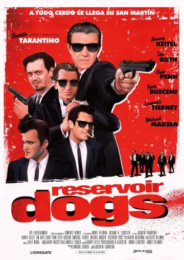 Plakat do filmu "Wściekłe psy" #1723726
