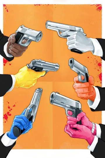 Plakat do filmu "Wściekłe psy" #602730