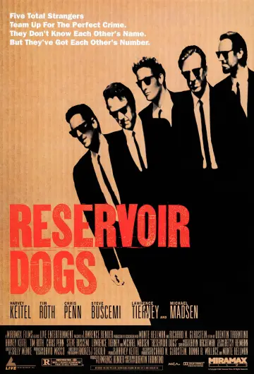 Plakat do filmu "Wściekłe psy" #602737