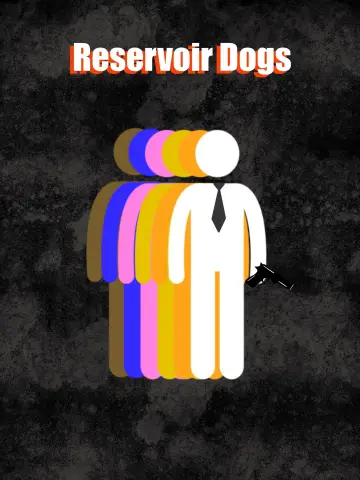 Plakat do filmu "Wściekłe psy" #602739