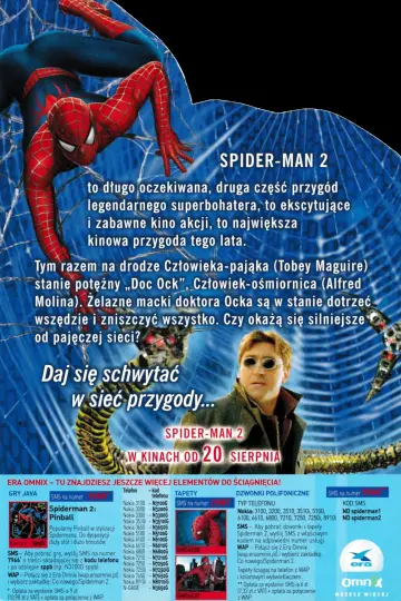 Plakat do filmu "Spider-Man 2" #633181