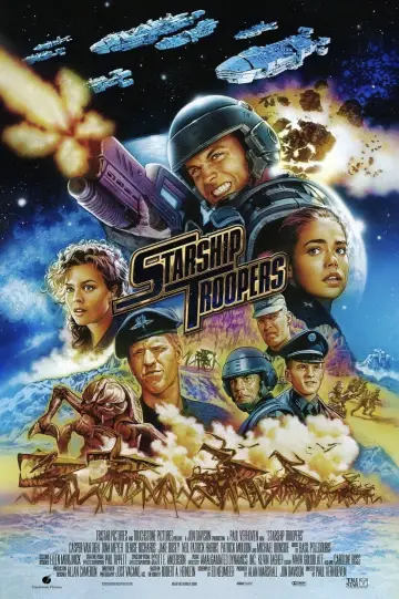 Plakat do filmu "Żołnierze Kosmosu" #605231