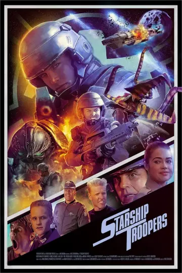 Plakat do filmu "Żołnierze Kosmosu" #71551