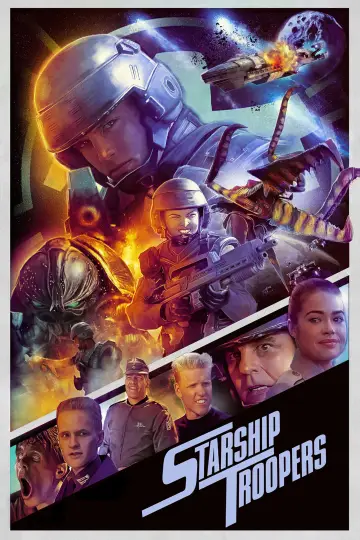 Plakat do filmu "Żołnierze Kosmosu" #71552