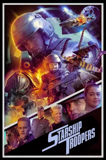Plakat do filmu "Żołnierze Kosmosu" #71555