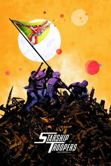 Plakat do filmu "Żołnierze Kosmosu" #71578