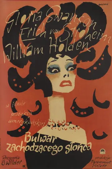 Plakat do filmu "Bulwar Zachodzącego Słońca" #669986