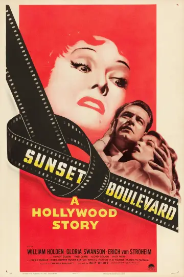 Plakat do filmu "Bulwar Zachodzącego Słońca" #80904