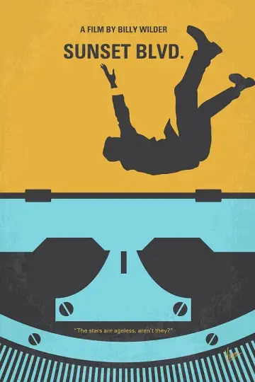 Plakat do filmu "Bulwar Zachodzącego Słońca" #80926