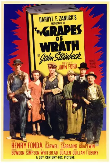 Plakat do filmu "Grona gniewu" #185499