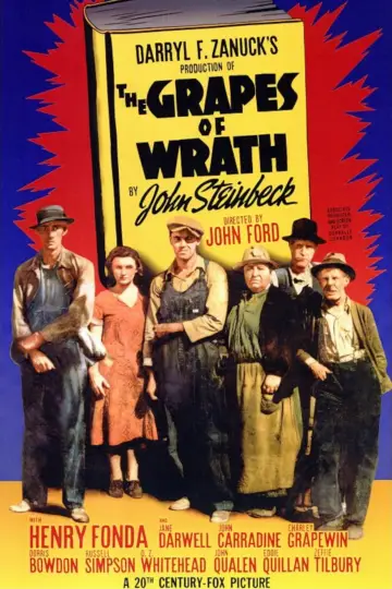 Plakat do filmu "Grona gniewu" #753456