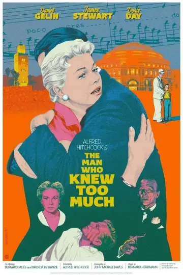 Plakat do filmu "Człowiek, który wiedział za dużo" #112284