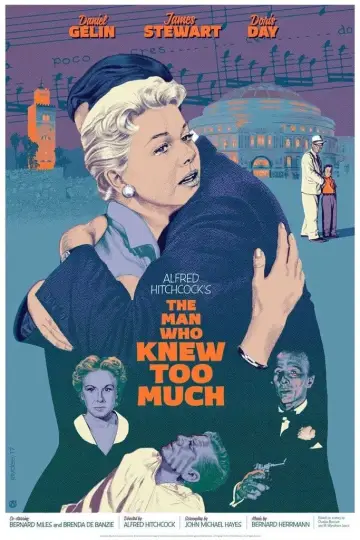 Plakat do filmu "Człowiek, który wiedział za dużo" #112286