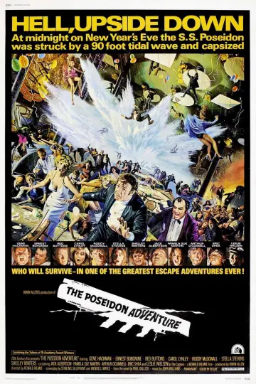 Plakat do filmu "Tragedia Posejdona" #889894