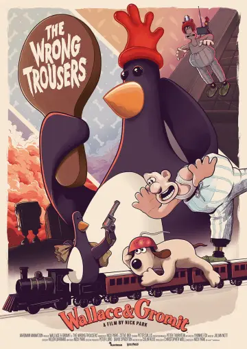 Plakat do filmu "Wallace i Gromit: Wściekłe Gacie" #754696