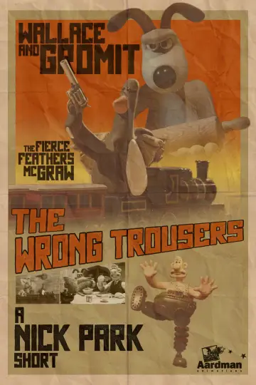 Plakat do filmu "Wallace i Gromit: Wściekłe Gacie" #754705