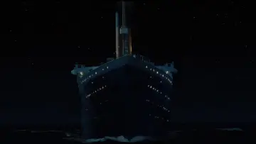 Zasłona do filmu "Titanic" #1723206
