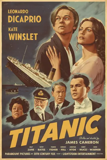 Plakat do filmu "Titanic" #8440