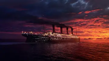 Zasłona do filmu "Titanic" #958877