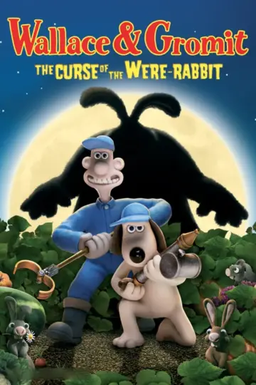 Plakat do filmu "Wallace i Gromit: Klątwa królika" #242971