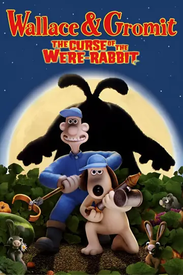 Plakat do filmu "Wallace i Gromit: Klątwa królika" #242994