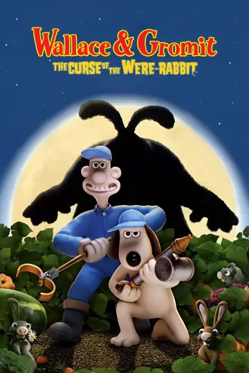 Plakat do filmu "Wallace i Gromit: Klątwa królika" #242999