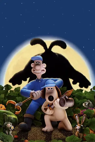 Plakat do filmu "Wallace i Gromit: Klątwa królika" #673276