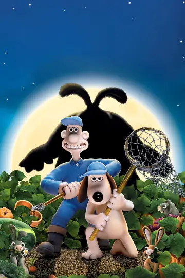 Plakat do filmu "Wallace i Gromit: Klątwa królika" #673290