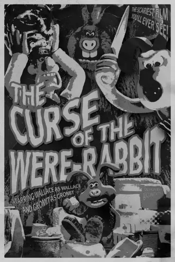 Plakat do filmu "Wallace i Gromit: Klątwa królika" #673294