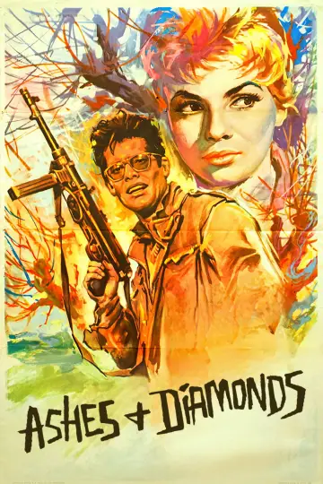 Plakat do filmu "Popiół i diament" #1060548