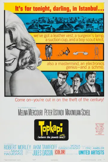 Plakat do filmu "Topkapi" #1079272