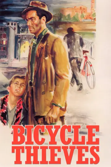 Plakat do filmu "Złodzieje rowerów" #884411