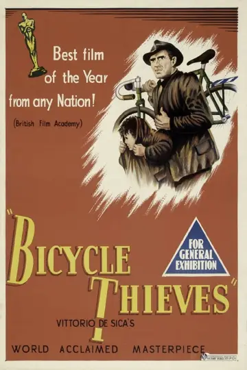 Plakat do filmu "Złodzieje rowerów" #884417