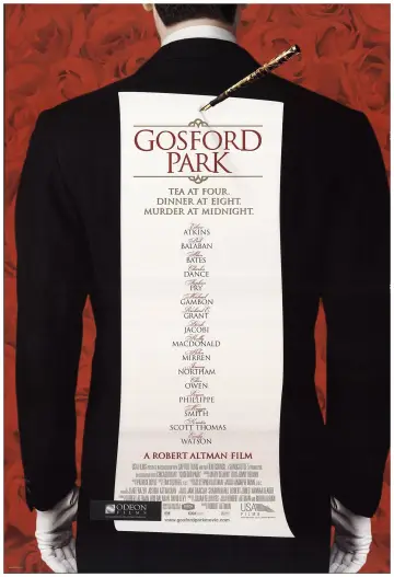 Plakat do filmu "Gosford Park" #143455