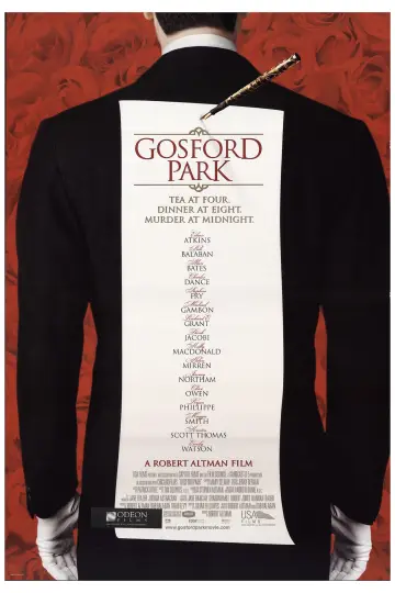 Plakat do filmu "Gosford Park" #143456