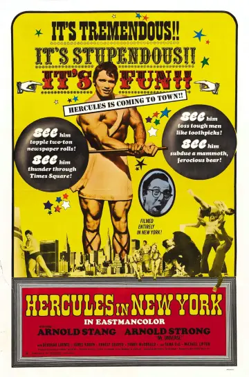 Plakat do filmu "Herkules w Nowym Jorku" #355446
