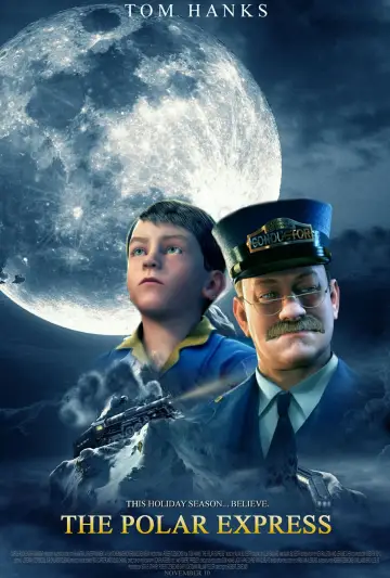 Plakat do filmu "Ekspres Polarny" #159651
