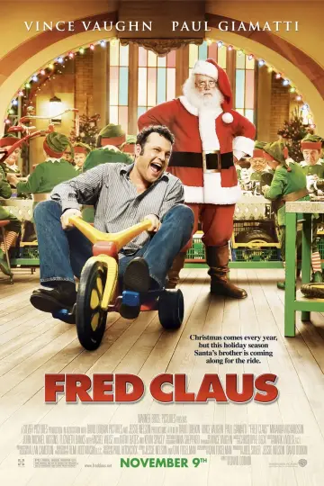 Plakat do filmu "Fred Claus: Brat Świętego Mikołaja" #332012