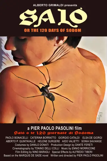 Plakat do filmu "Salo, czyli 120 dni Sodomy" #82049