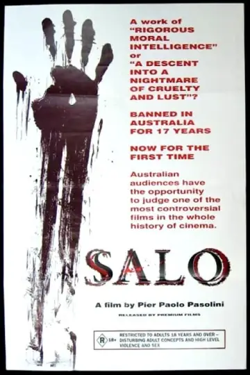 Plakat do filmu "Salo, czyli 120 dni Sodomy" #82050